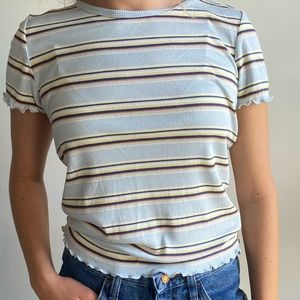 Blue stripped t-shirt